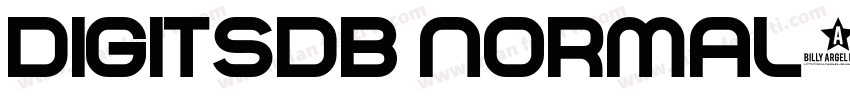 DigitsDB Normal字体转换